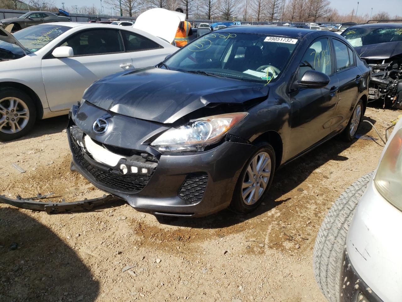 صورة رقم 2 من المزاد - 2012 MAZDA 3 I مع VIN JM1BL1V7XC1644941