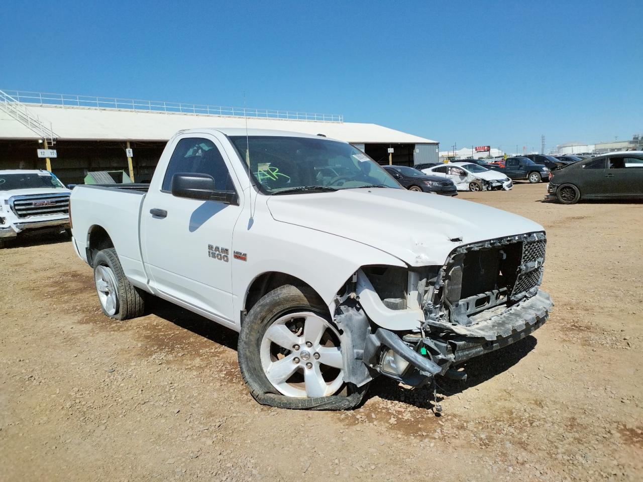 RAM 1500 ST 2013 with VIN 3C6JR6AT2DG519033 - Photo from auction