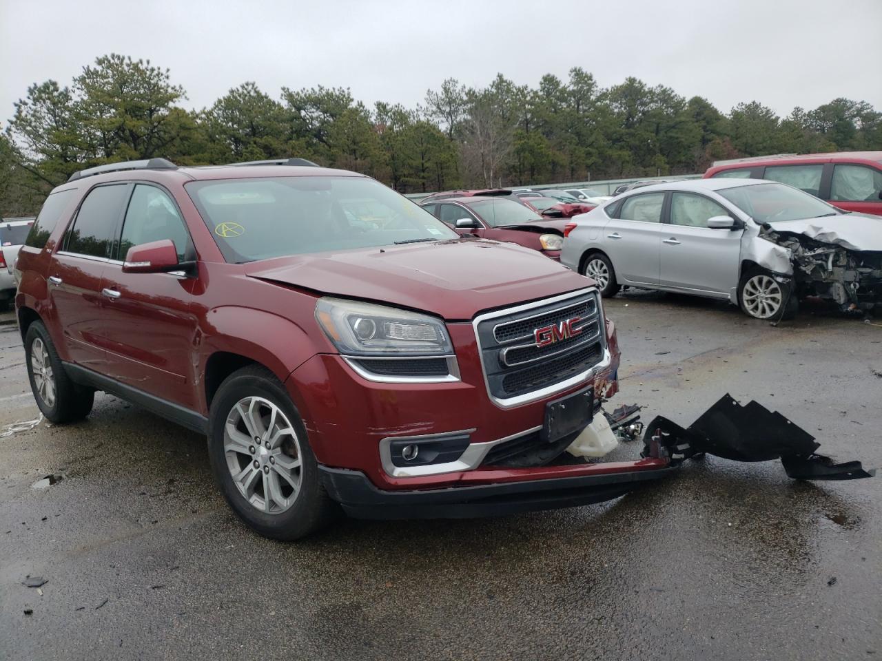 GMC ACADIA SLT 2015 with VIN 1GKKVSKD8FJ264922 - Photo from auction