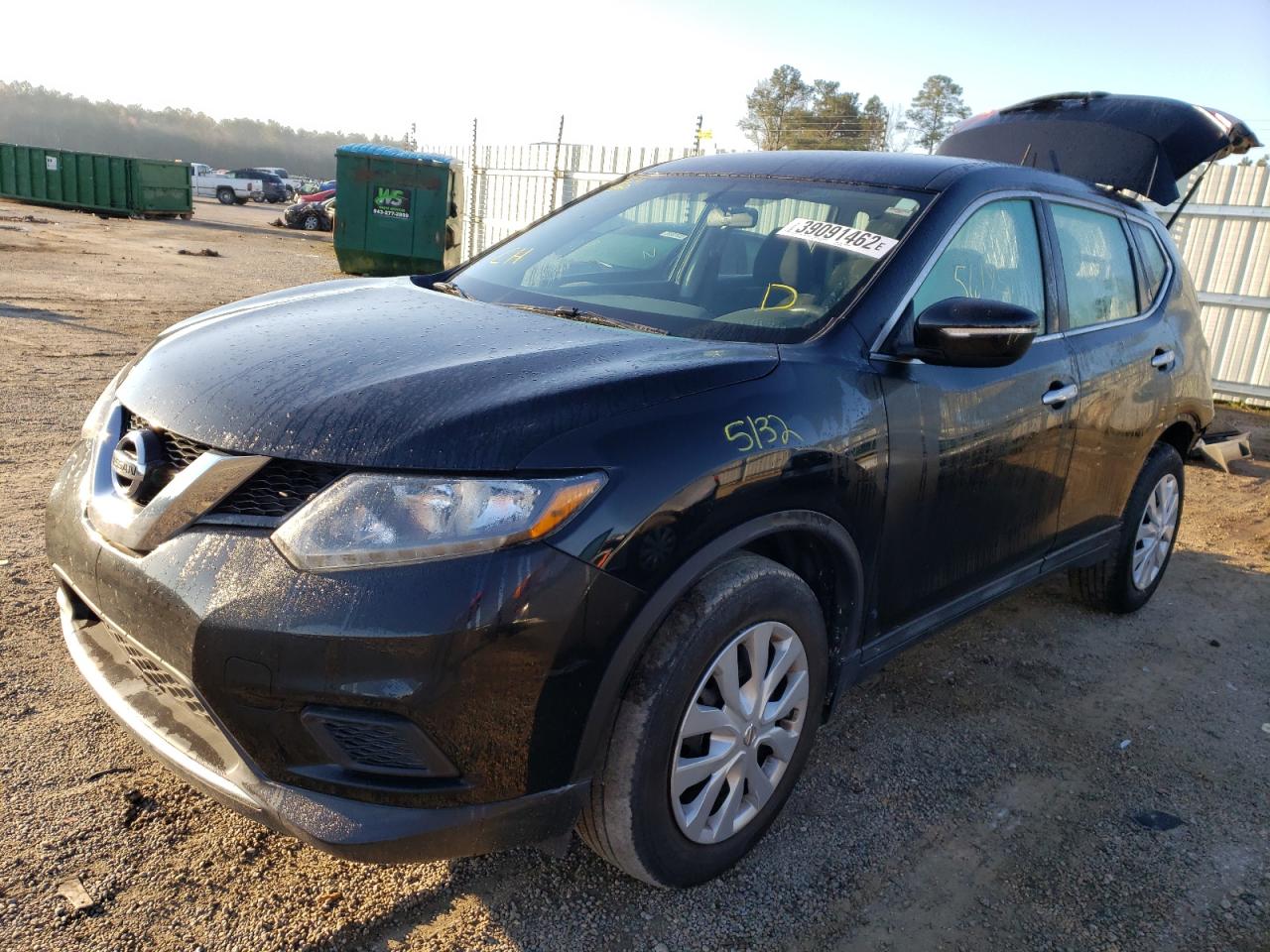 Photo 2 from auction – 2015 NISSAN ROGUE S with VIN 5N1AT2MT9FC927240