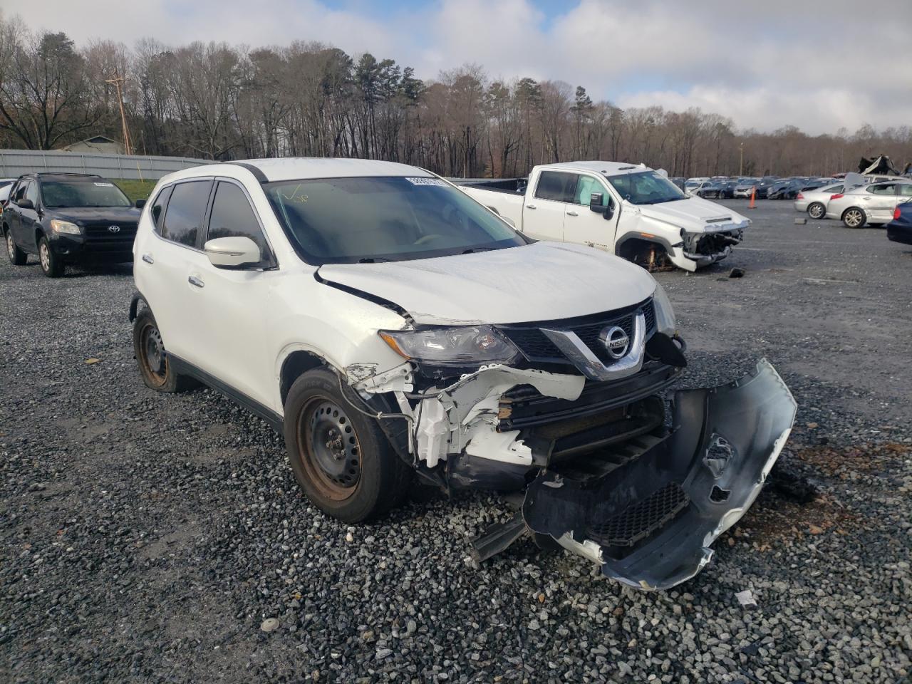 NISSAN ROGUE S 2014 with VIN 5N1AT2MT9EC760618 - Photo from auction
