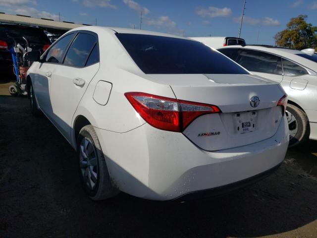 Photo 3 from auction – 2014 TOYOTA COROLLA L with VIN 5YFBURHE7EP091847
