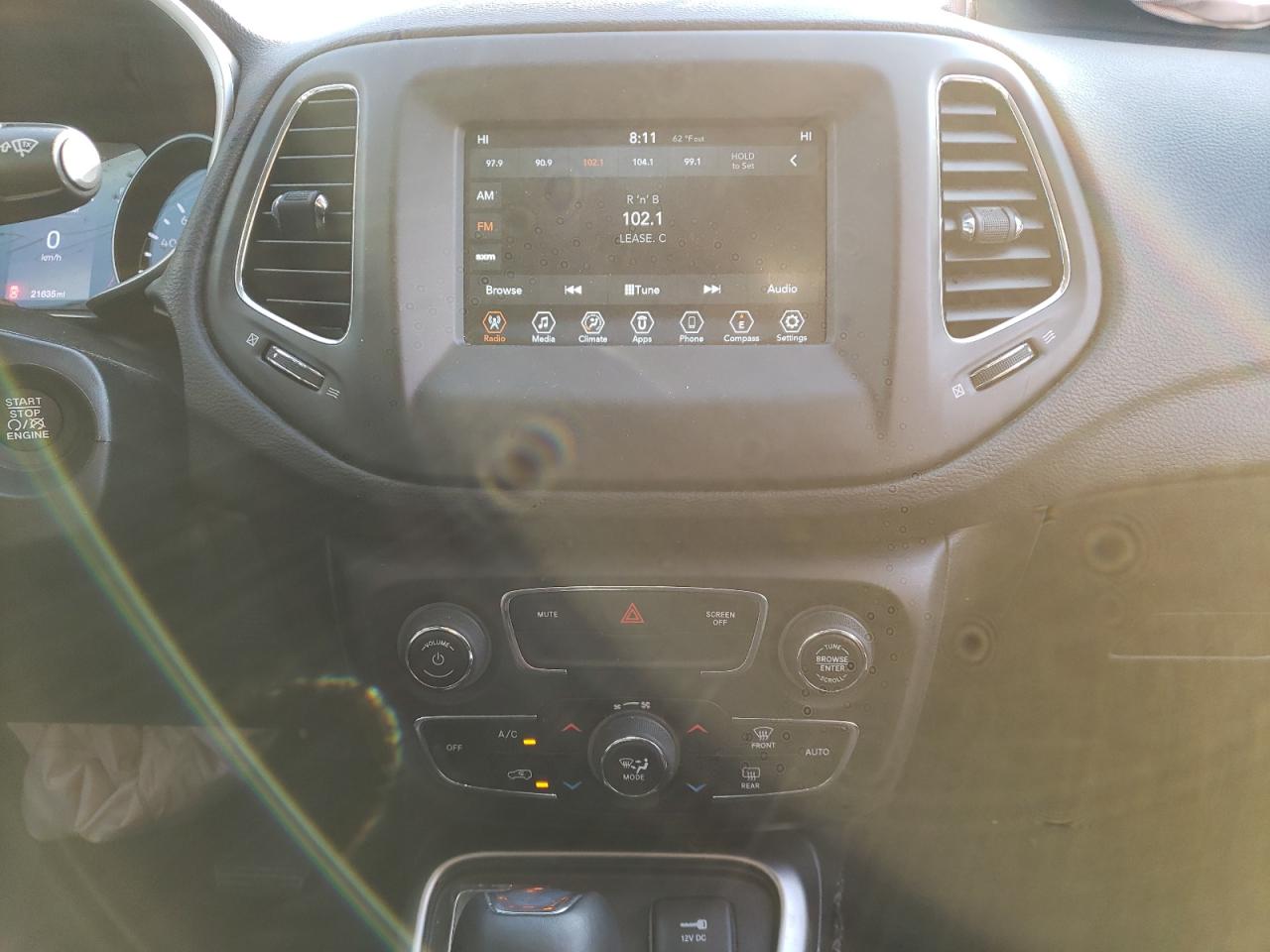 Photo 9 from auction – 2021 JEEP COMPASS LA with VIN 3C4NJCBB5MT548877