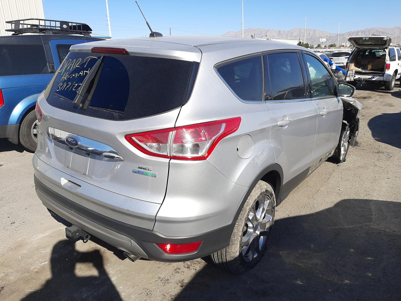 Photo 4 from auction – 2013 FORD ESCAPE SEL with VIN 1FMCU0H90DUD86417