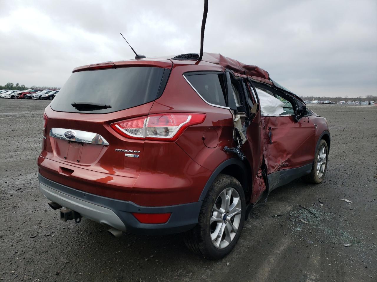 Photo 4 from auction – 2014 FORD ESCAPE TIT with VIN 1FMCU9J90EUE57695