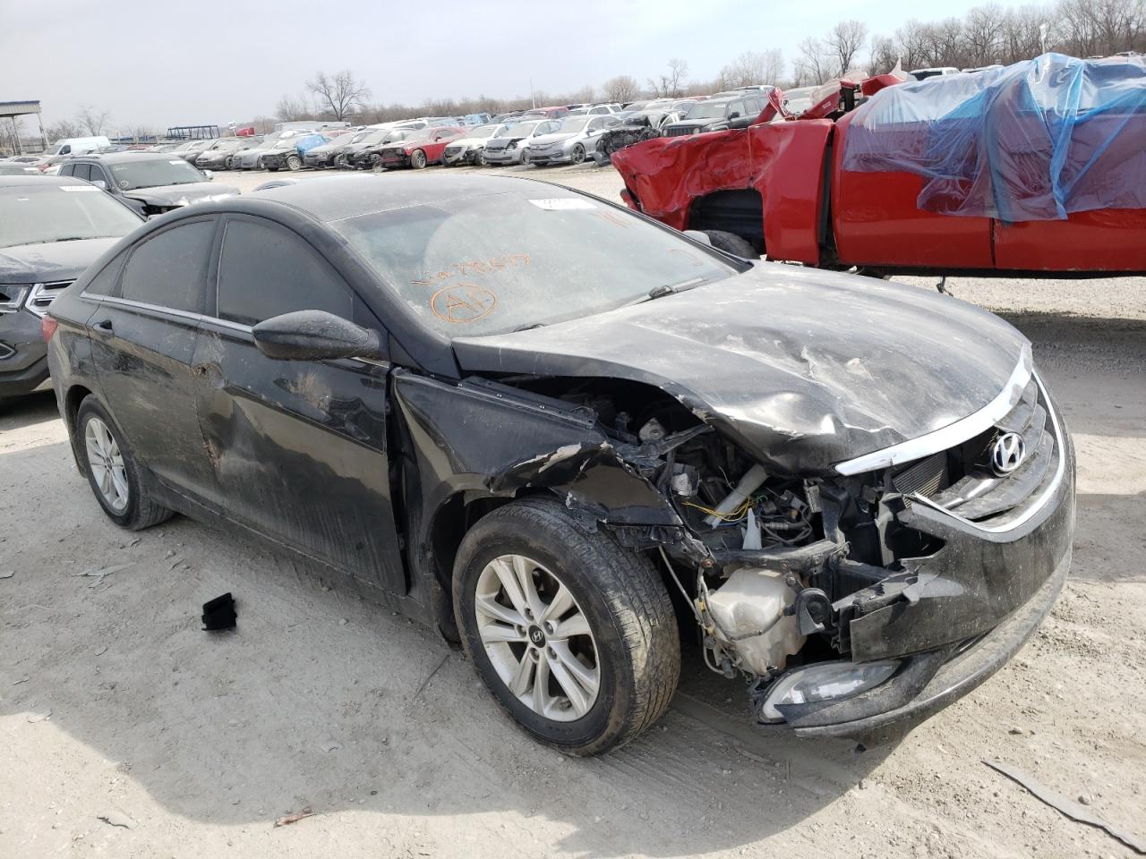 Photo 1 from auction – 2013 HYUNDAI SONATA GLS with VIN 5NPEB4AC5DH781669