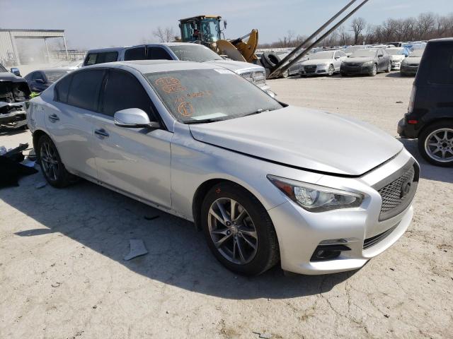 INFINITI Q50 PREMIU 2017 with VIN JN1EV7AR7HM838370 - Photo from auction
