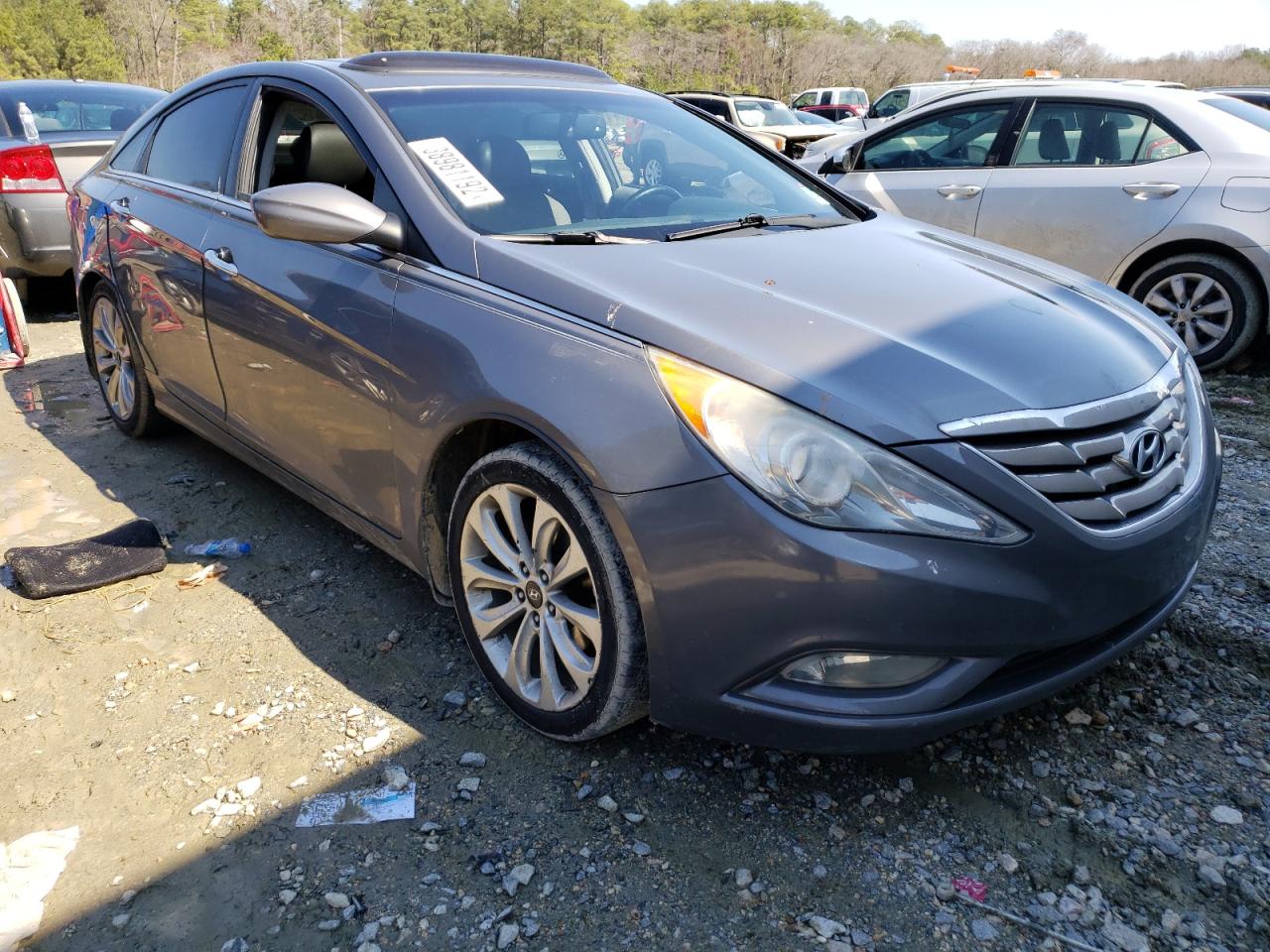 HYUNDAI SONATA SE 2012 with VIN 5NPEC4AB6CH452482 - Photo from auction