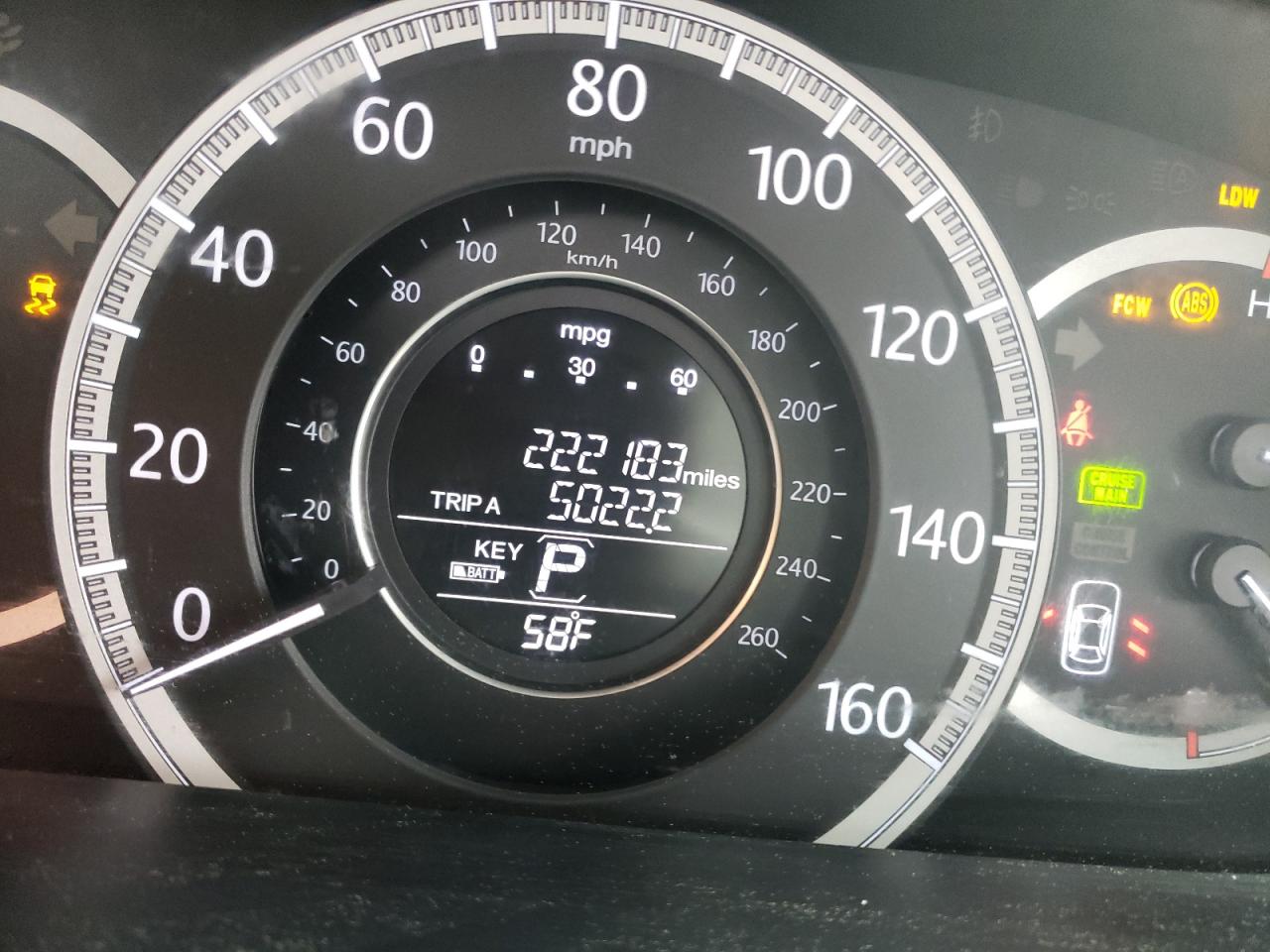 Photo 8 from auction – 2013 HONDA ACCORD EXL with VIN 1HGCR2F89DA077091