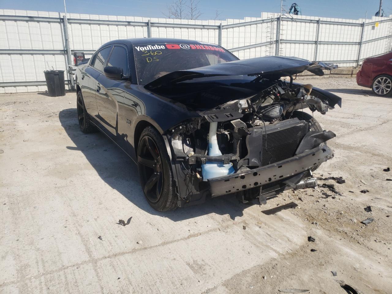DODGE CHARGER R/ 2016 with VIN 2C3CDXCT1GH155439 - Photo from auction