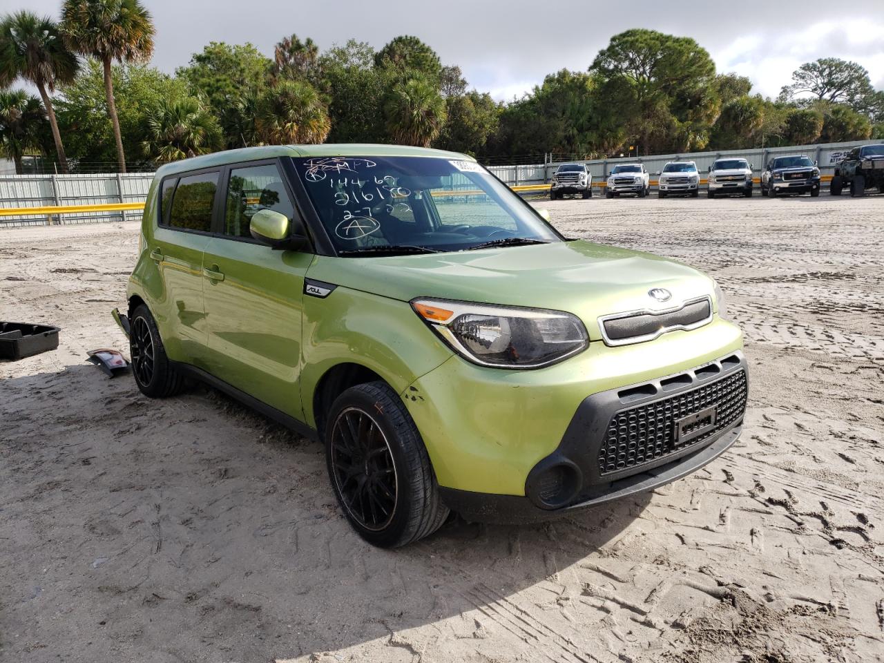 KIA SOUL 2016 with VIN KNDJN2A24G7829897 - Photo from auction