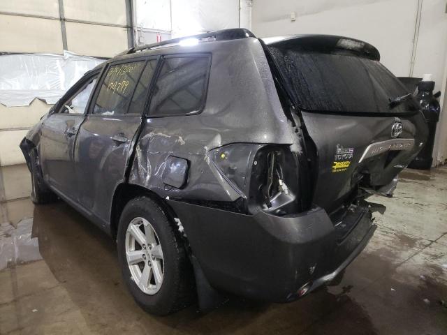 Photo 3 from auction – 2009 TOYOTA HIGHLANDER with VIN JTEES41A792120745