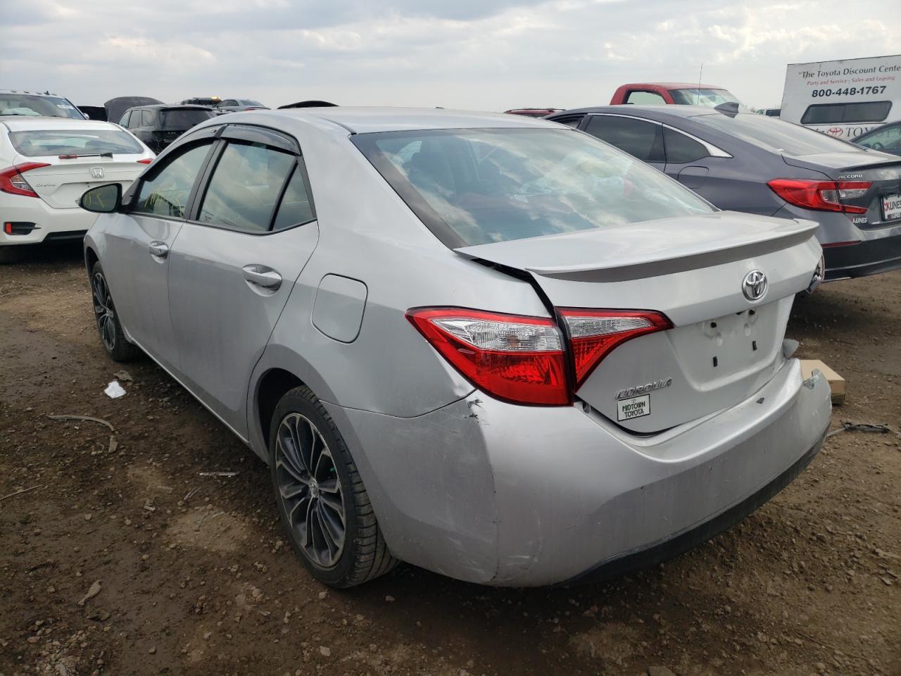 Photo 3 from auction – 2015 TOYOTA COROLLA L with VIN 5YFBURHE5FP305140