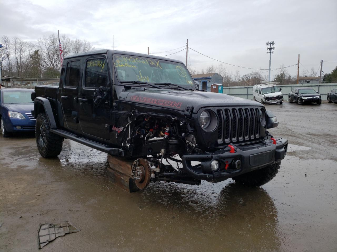 JEEP GLADIATOR 2020 with VIN 1C6JJTBG4LL102182 - Photo from auction