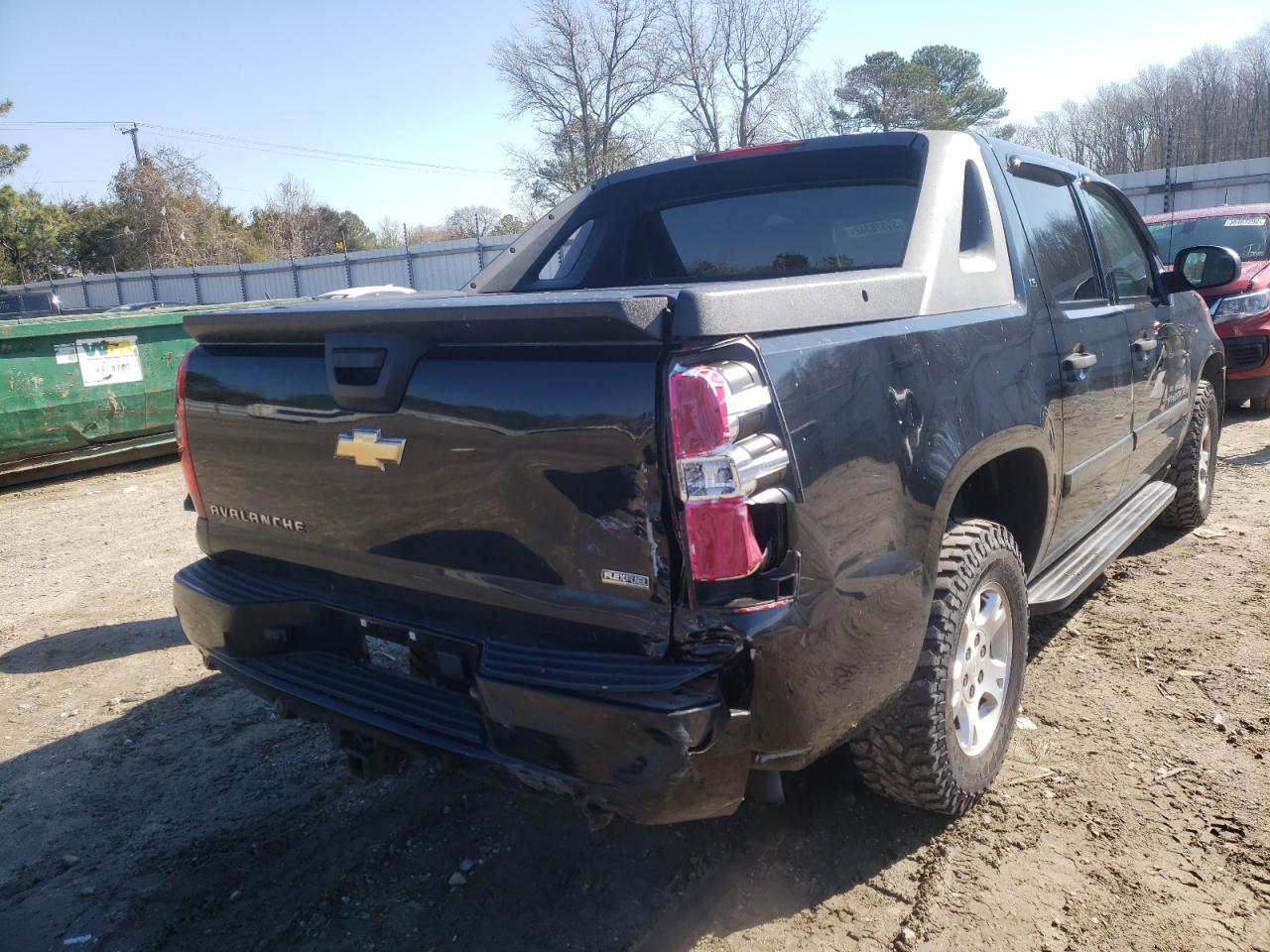 Photo 4 from auction – 2008 CHEVROLET AVALANCHE with VIN 3GNFK123X8G281580