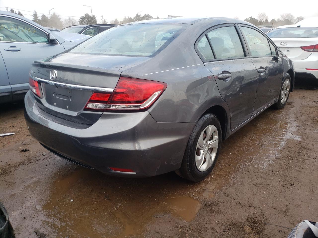 Photo 4 from auction – 2013 HONDA CIVIC LX with VIN 19XFB2F59DE241278