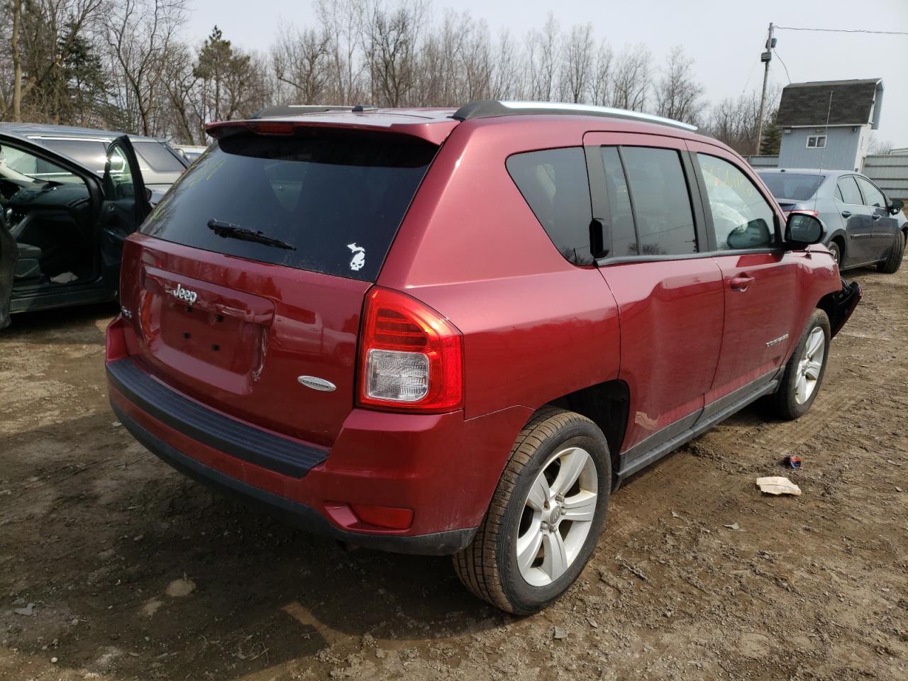 Photo 4 from auction – 2013 JEEP COMPASS LA with VIN 1C4NJDEB7DD222683