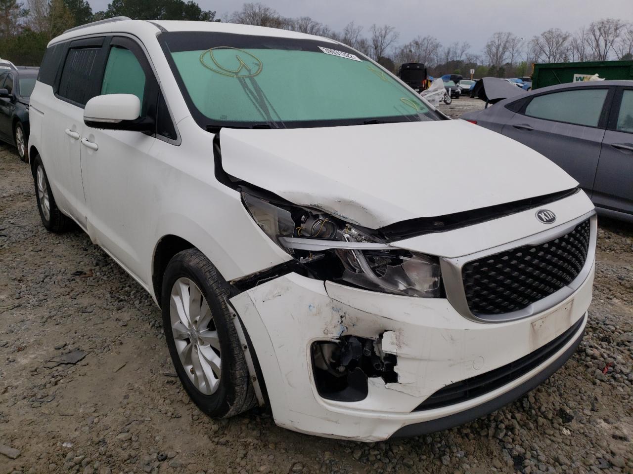 KIA SEDONA EX 2015 with VIN KNDMC5C1XF6023396 - Photo from auction