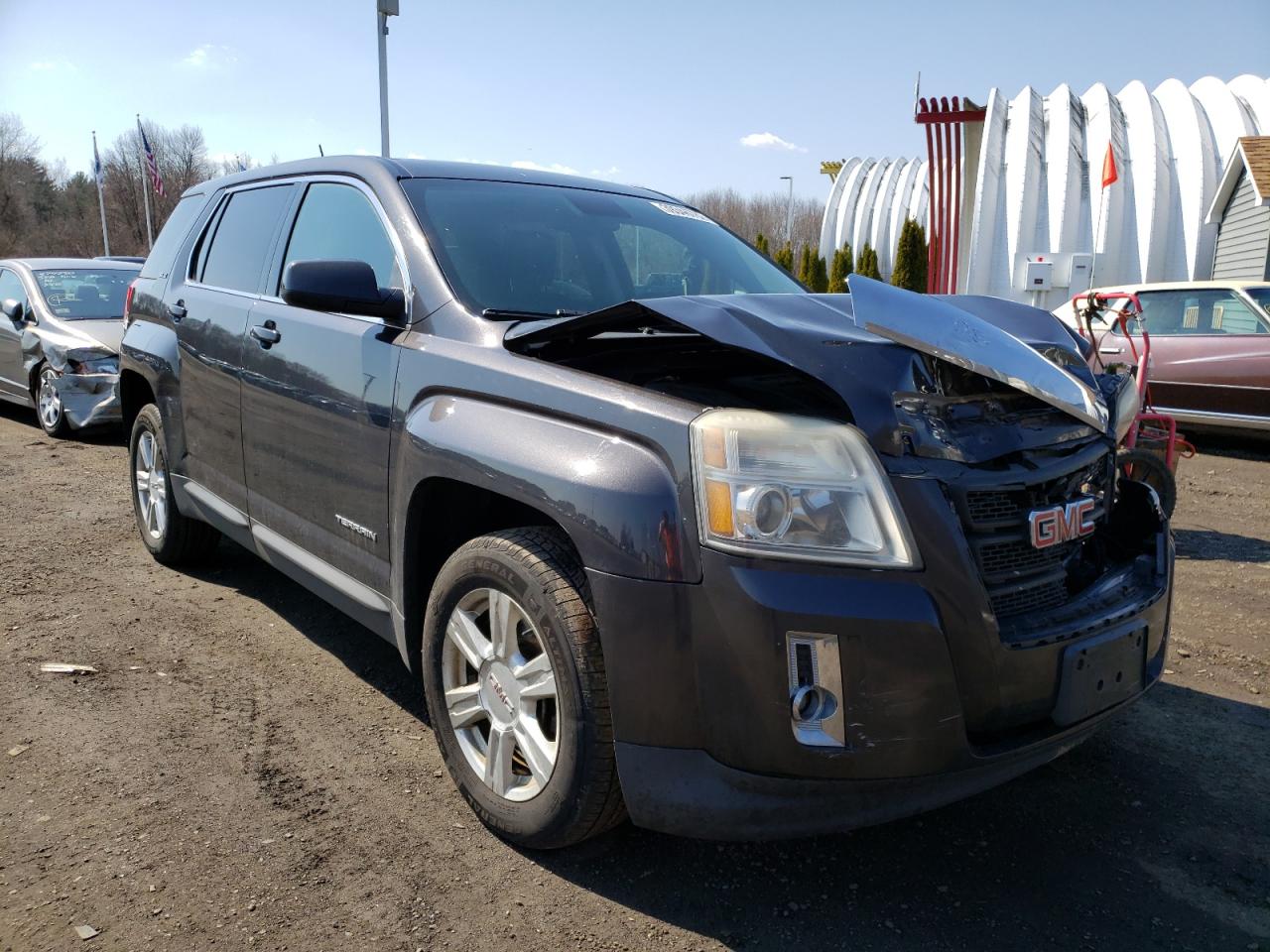 GMC TERRAIN SL 2014 with VIN 2GKFLVEK4E6263863 - Photo from auction