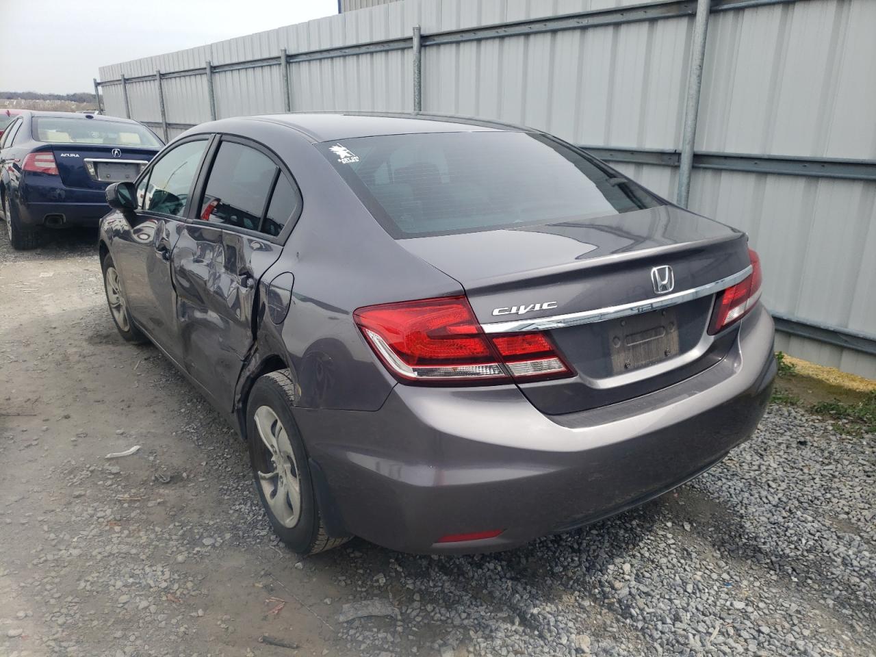 Photo 3 from auction – 2014 HONDA CIVIC LX with VIN 19XFB2F51EE084590