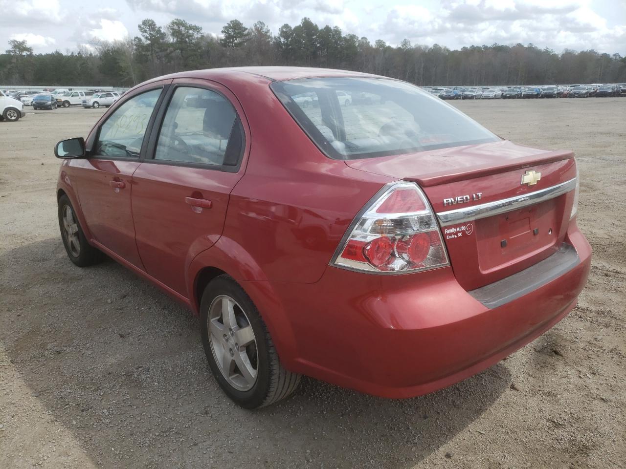 Photo 3 from auction – 2011 CHEVROLET AVEO LS with VIN KL1TD5DE9BB135576