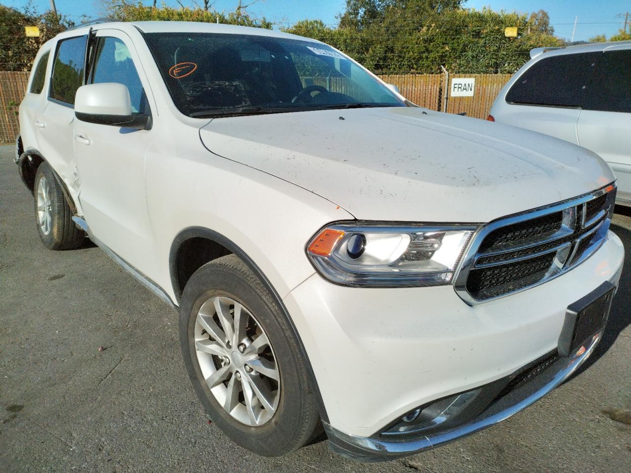 DODGE DURANGO SX 2018 with VIN 1C4RDHAG9JC174087 - Photo from auction