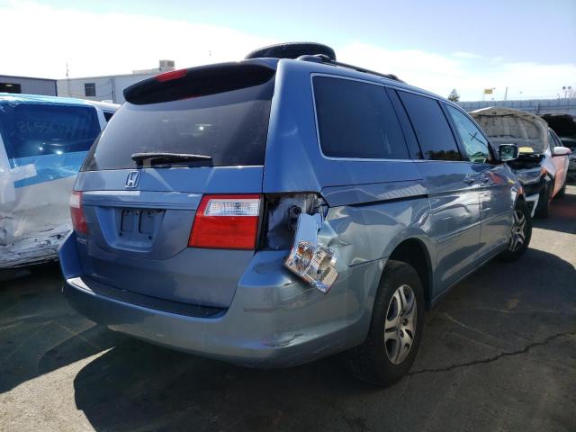 Photo 4 from auction – 2007 HONDA ODYSSEY EX with VIN 5FNRL38737B013645