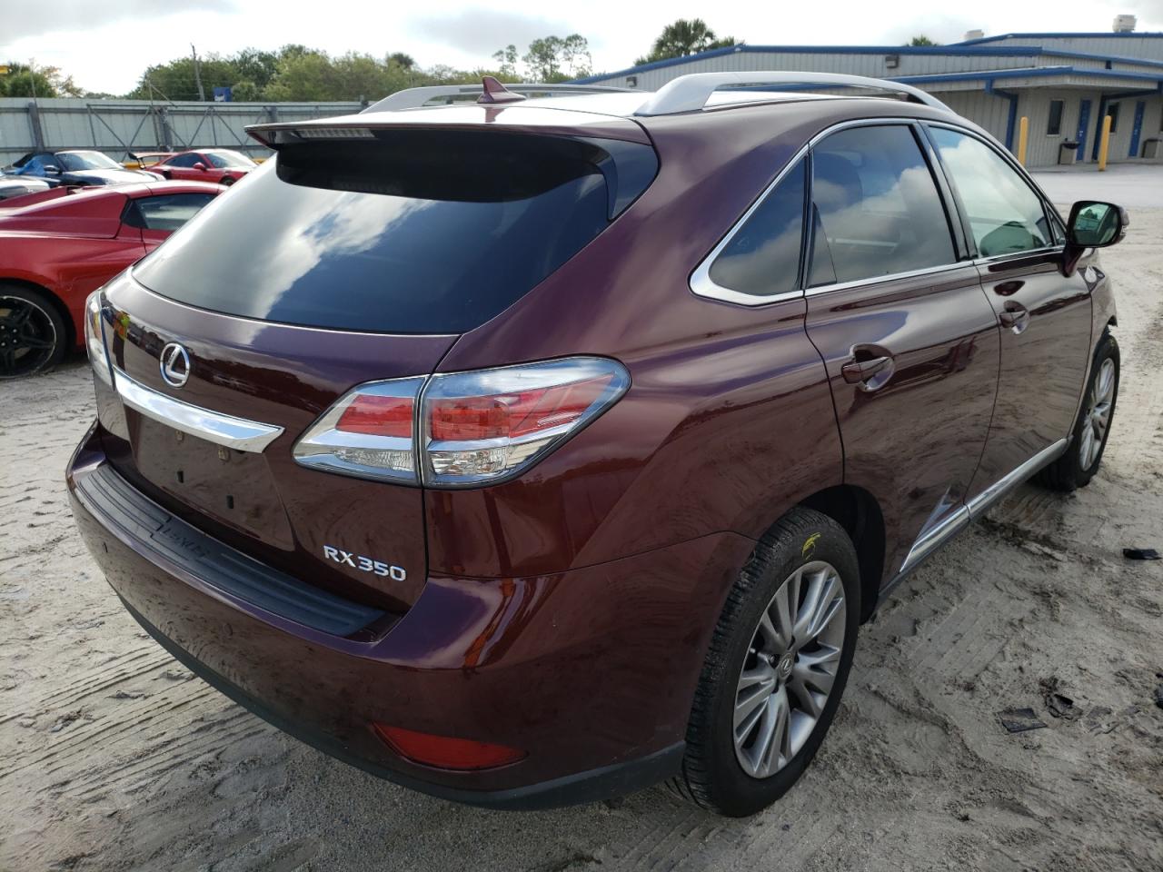 Photo 4 from auction – 2013 LEXUS RX 350 with VIN 2T2ZK1BA2DC106745