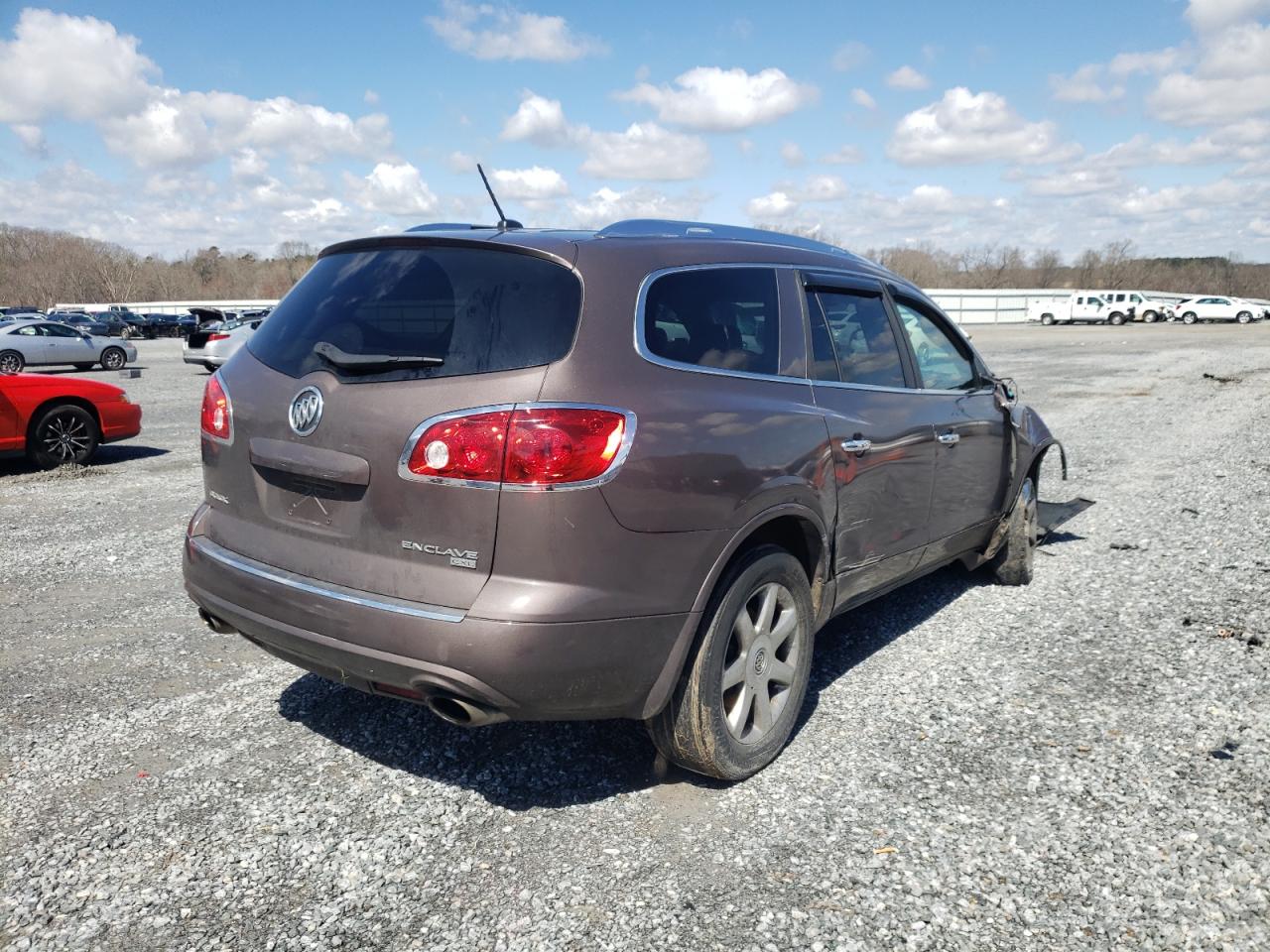 Photo 4 from auction – 2008 BUICK ENCLAVE CX with VIN 5GAER23778J229279