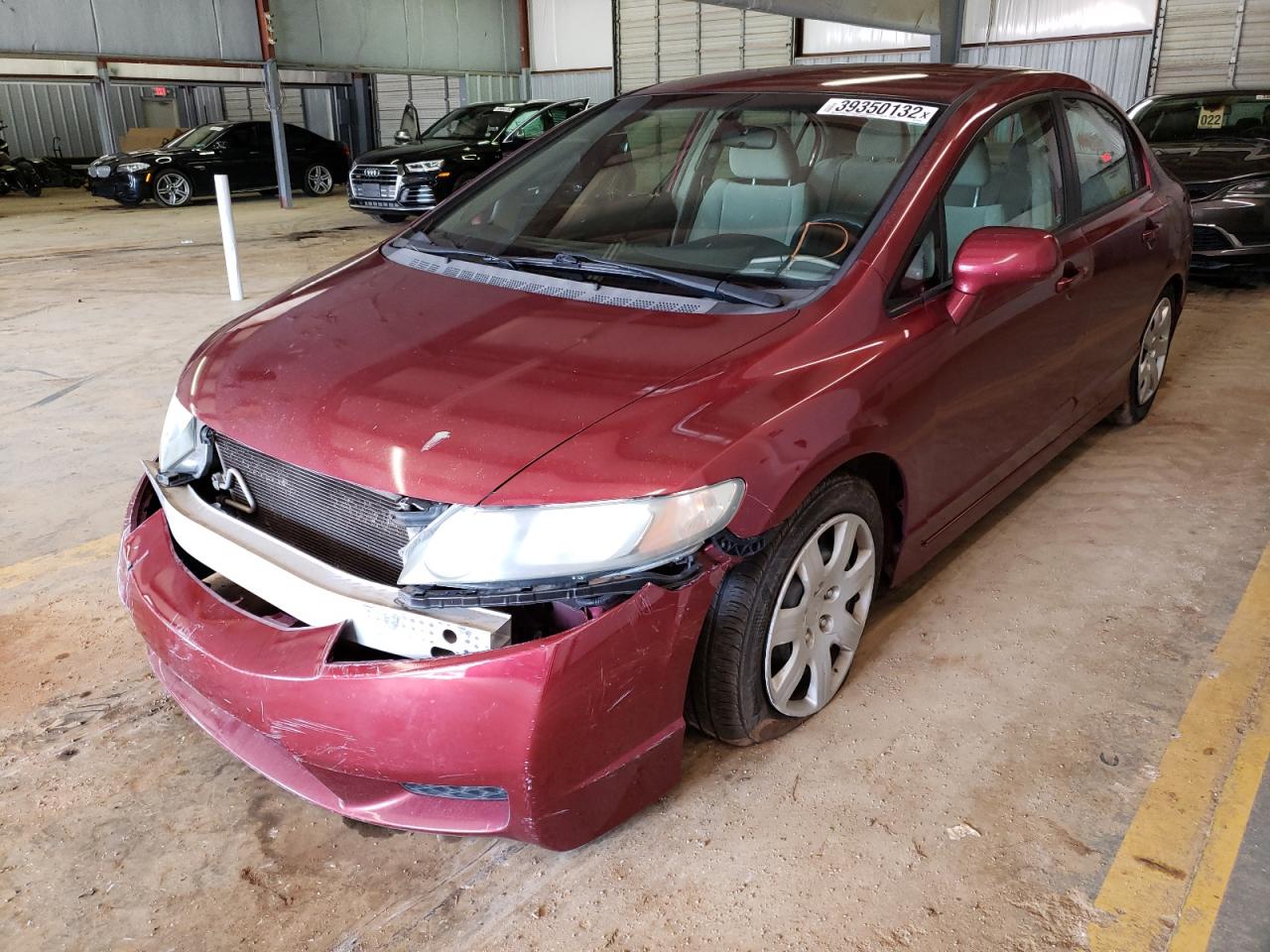Photo 2 from auction – 2011 HONDA CIVIC LX with VIN 19XFA1F54BE014770
