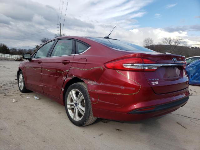 Photo 3 from auction – 2018 FORD FUSION SE with VIN 3FA6P0LU6JR208637