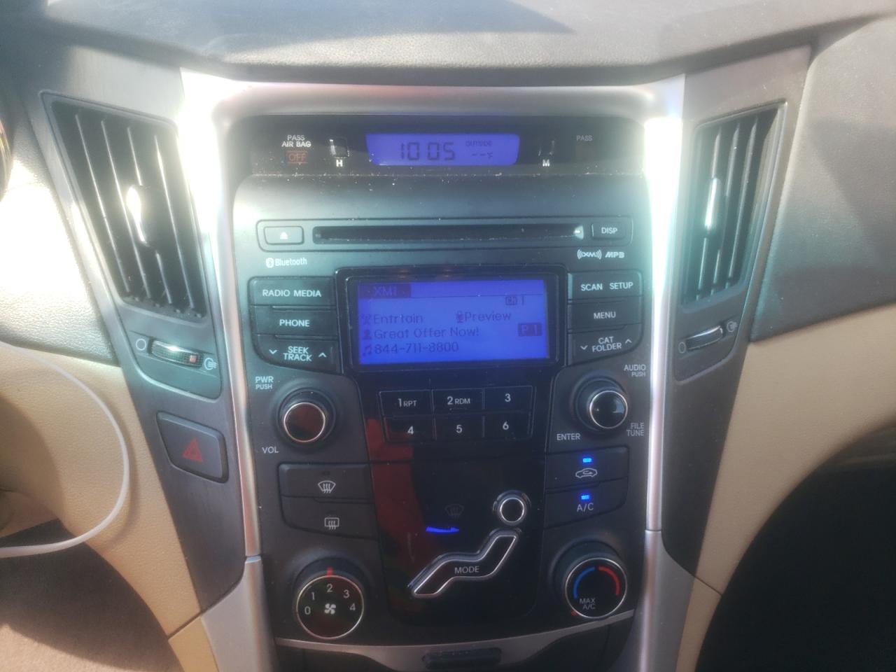 Photo 9 from auction – 2012 HYUNDAI SONATA GLS with VIN 5NPEB4AC2CH496006