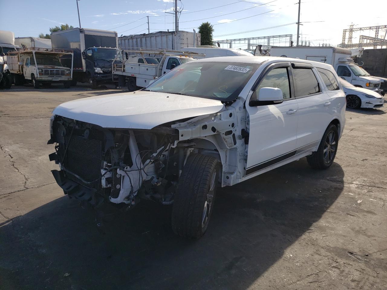 Photo 2 from auction – 2018 DODGE DURANGO GT with VIN 1C4RDHDG9JC143143