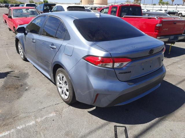 Photo 3 from auction – 2021 TOYOTA COROLLA LE with VIN JTDEPMAE2MJ165566