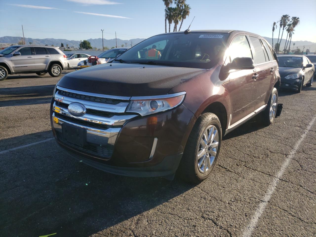 Photo 2 from auction – 2012 FORD EDGE SEL with VIN 2FMDK3JC0CBA27428