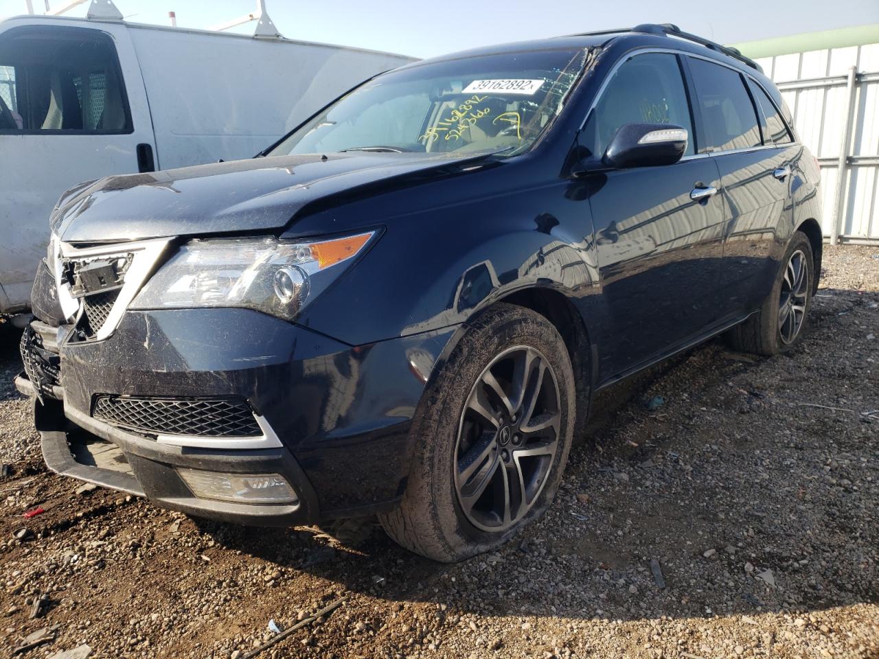 Photo 2 from auction – 2012 ACURA MDX TECHNO with VIN 2HNYD2H33CH524366