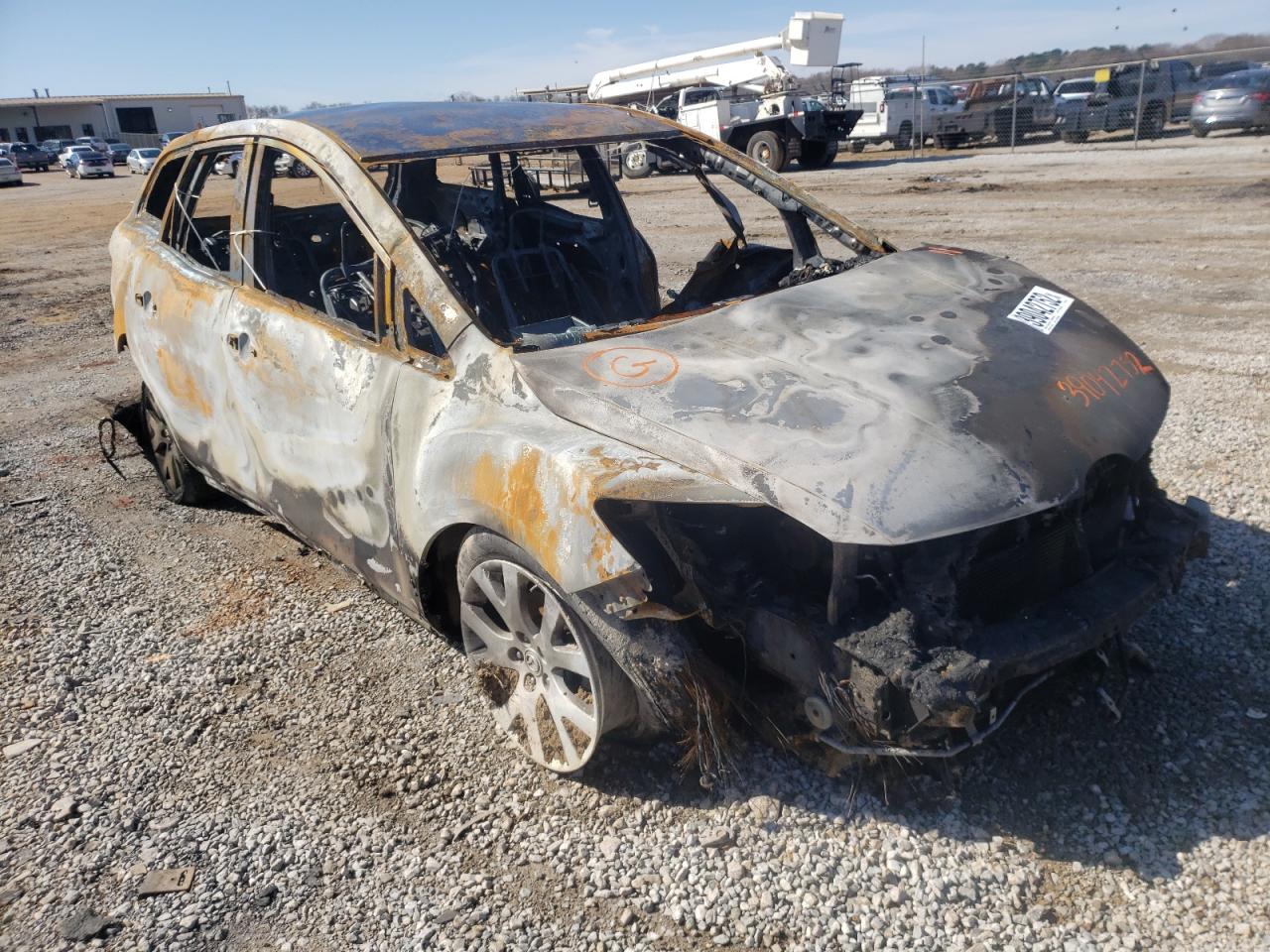 MAZDA CX-7 2008 with VIN JM3ER293280190648 - Photo from auction