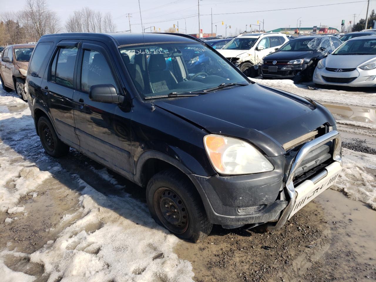 Photo 14 from auction – 2004 HONDA CR-V LX with VIN JHLRD78484C810589