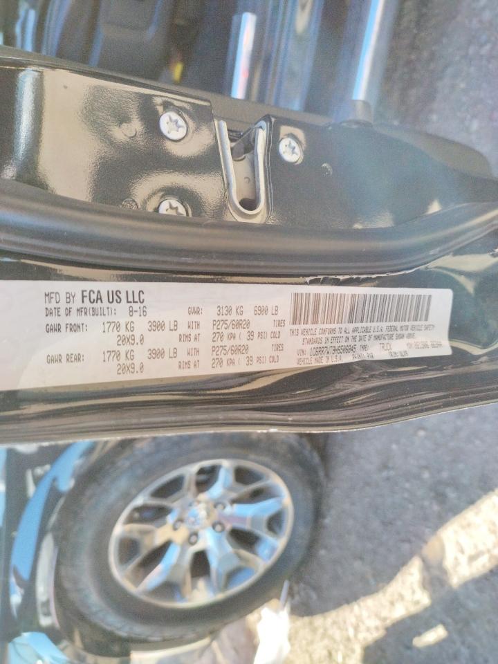 Photo 10 from auction – 2017 RAM 1500 LONGH with VIN 1C6RR7WT9HS506845