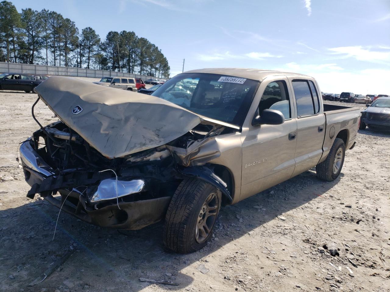 Фото 2 с аукциона – 2001 DODGE DAKOTA QUA с VIN 1B7HL2AX71S322741