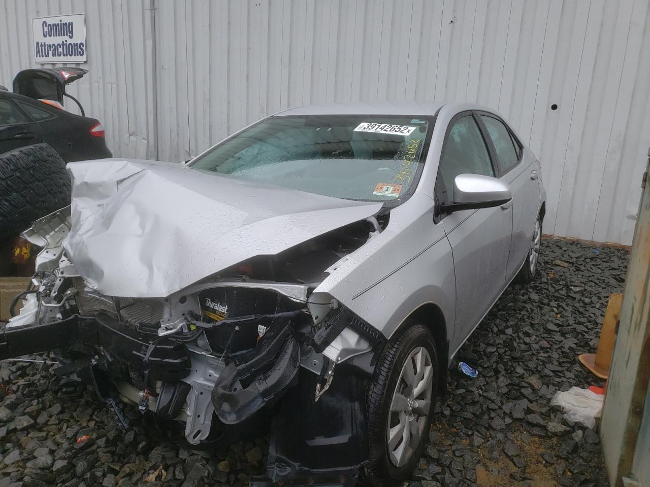 Photo 2 from auction – 2015 TOYOTA COROLLA with VIN 2T1BURHE6FC277235