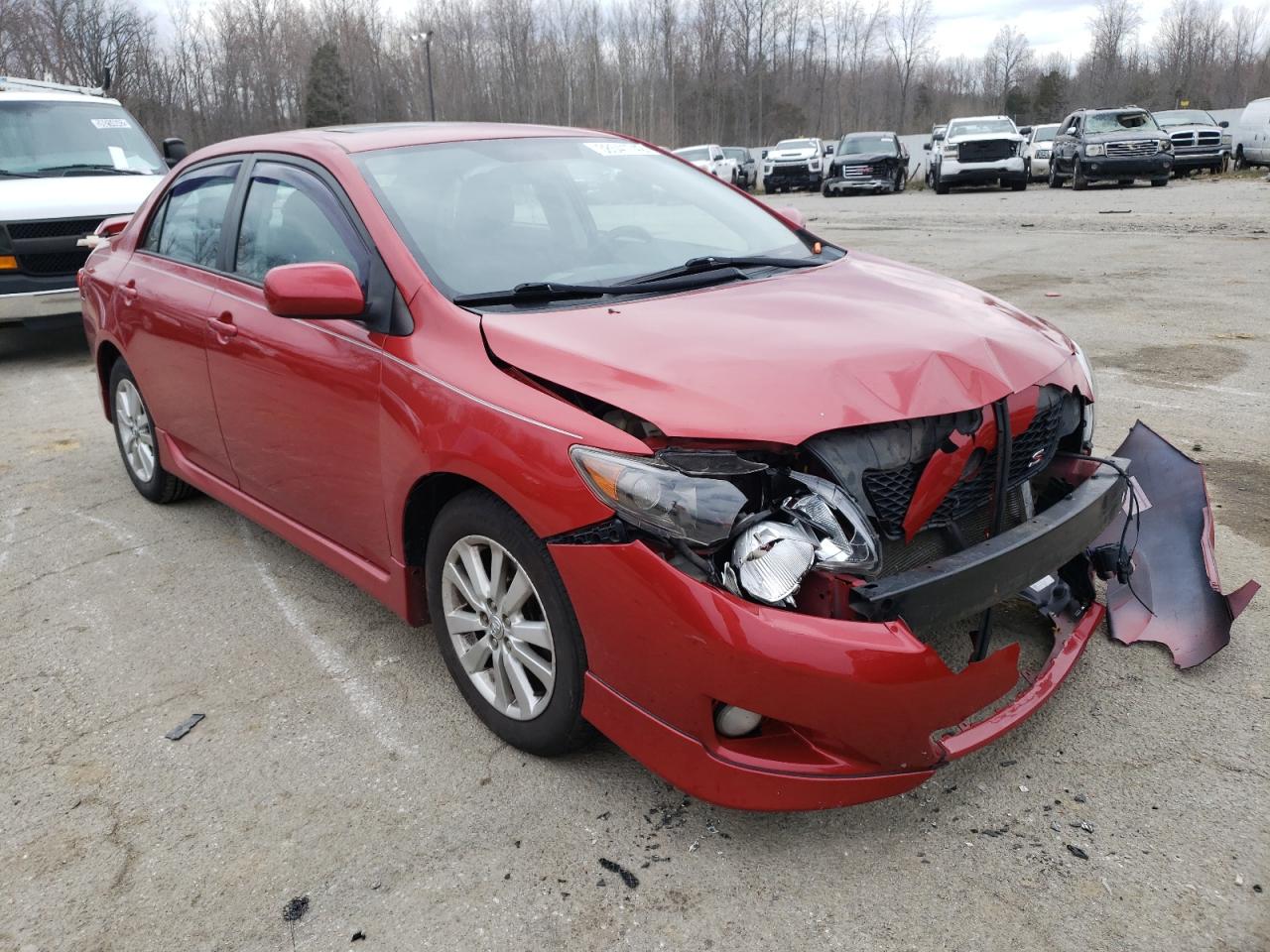 TOYOTA COROLLA BA 2010 with VIN 2T1BU4EE4AC434910 - Photo from auction