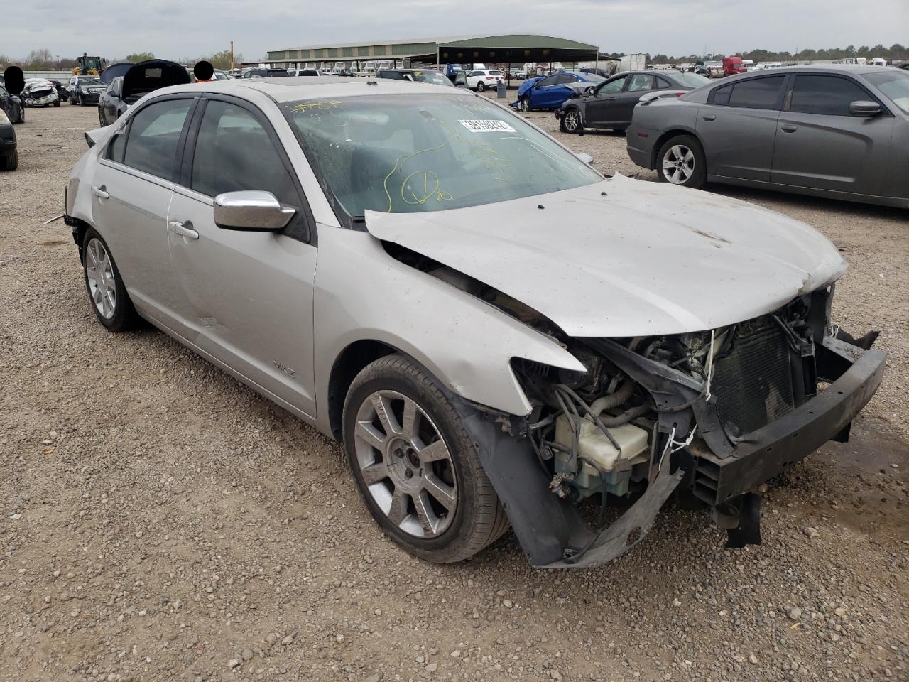 LINCOLN MKZ 2008 with VIN 3LNHM26T48R634424 - Photo from auction