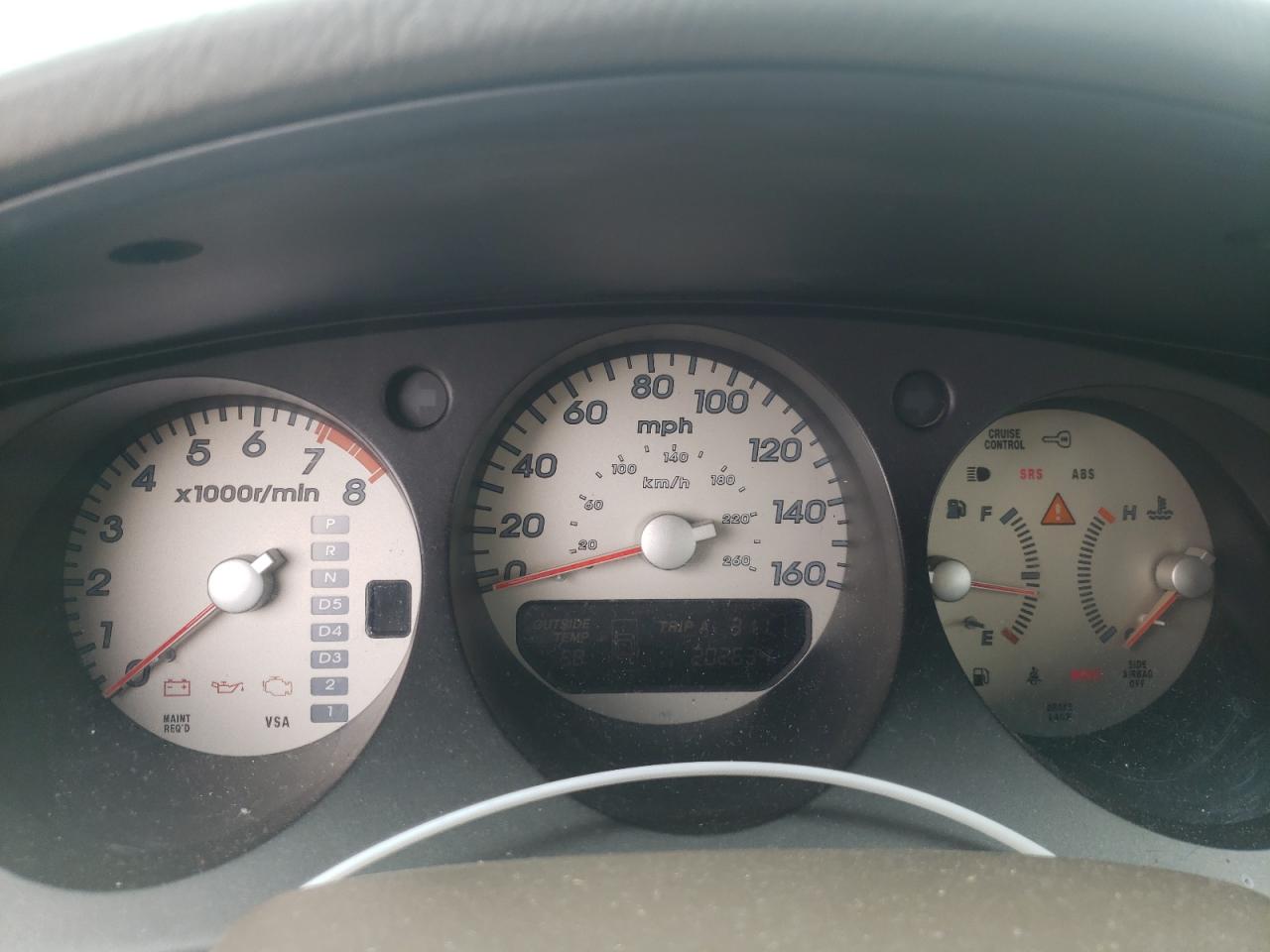 Photo 8 from auction – 2003 ACURA 3.2TL TYPE with VIN 19UUA56843A063031