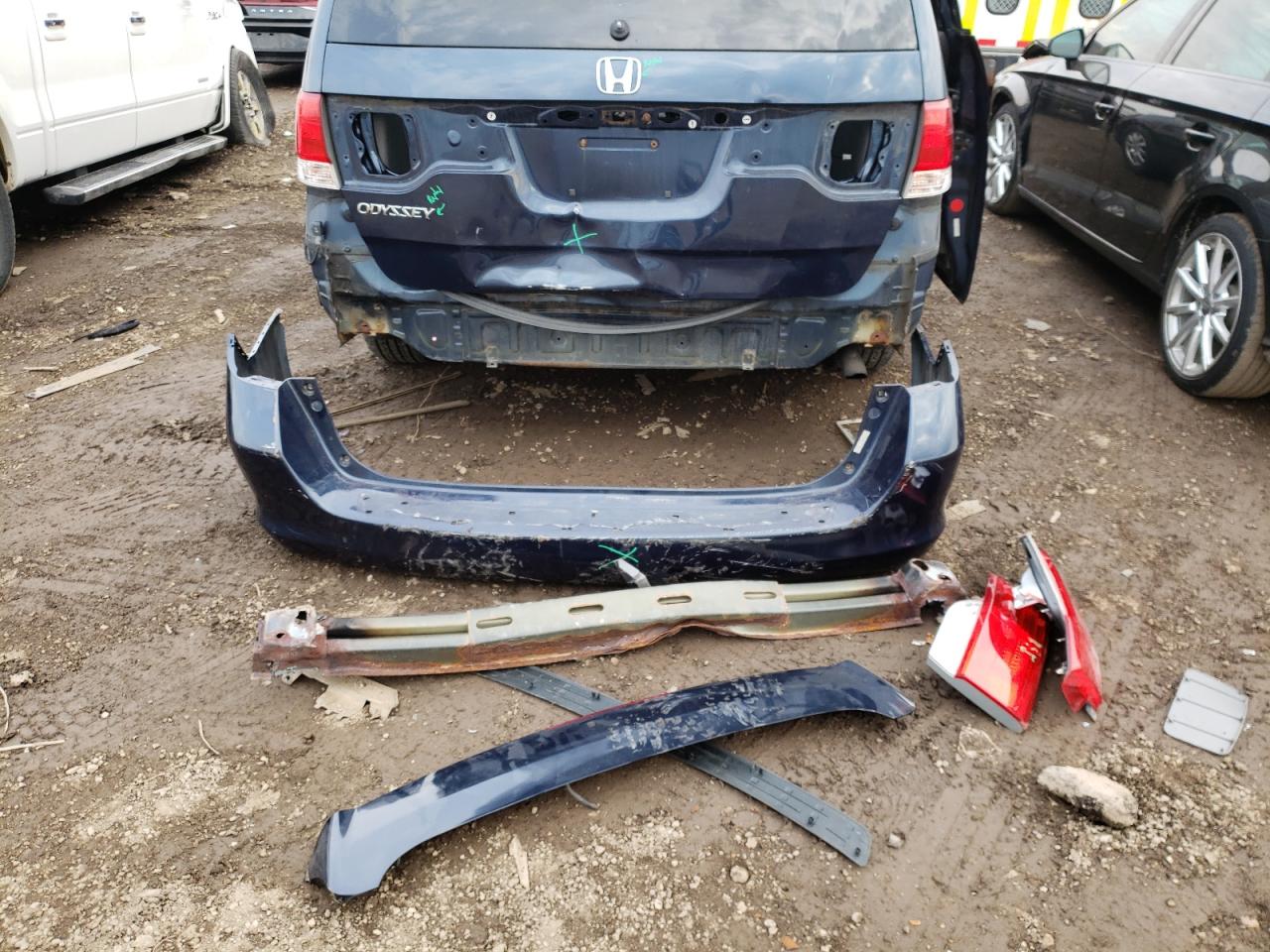 Photo 9 from auction – 2010 HONDA ODYSSEY EX with VIN 5FNRL3H78AB045563