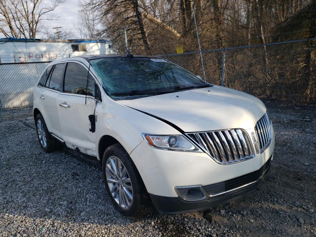 LINCOLN MKX 2012 with VIN 2LMDJ8JK2CBL10523 - Photo from auction
