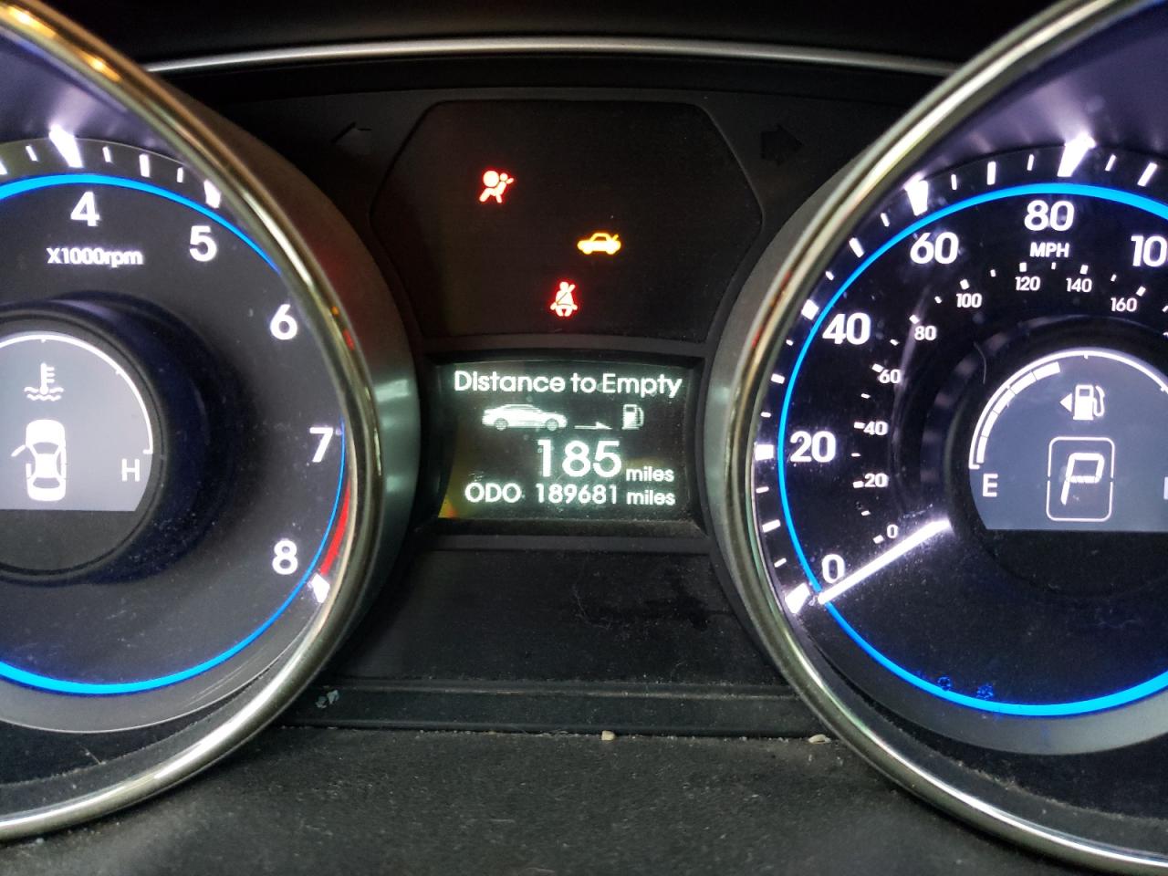 Photo 8 from auction – 2013 HYUNDAI SONATA SE with VIN 5NPEC4AC7DH665161