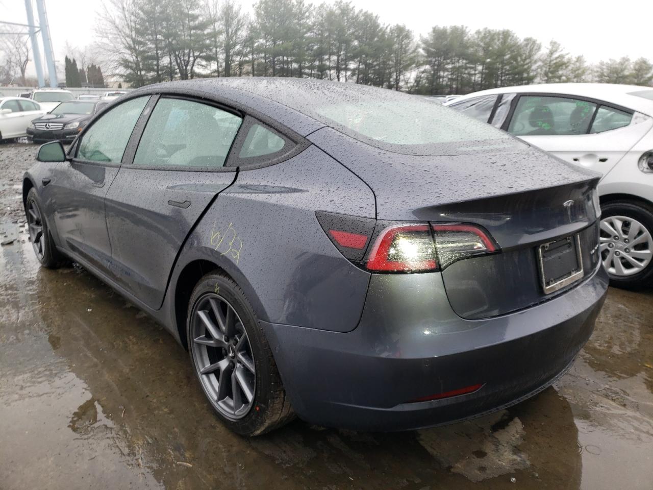 Photo 3 from auction – 2022 TESLA MODEL 3 with VIN 5YJ3E1EB9NF167335