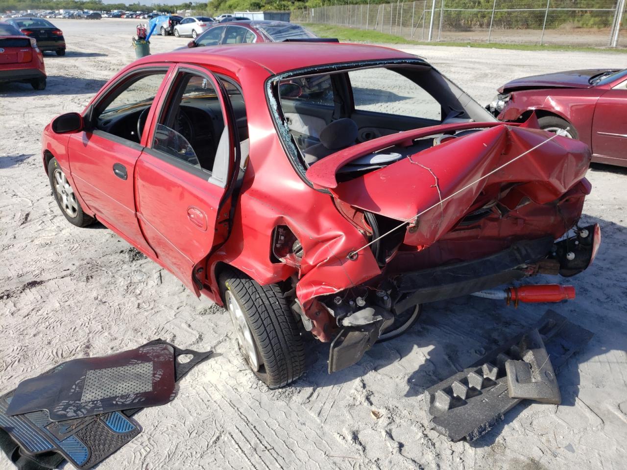 Photo 3 from auction – 2000 KIA SEPHIA with VIN KNAFB1211Y5823709