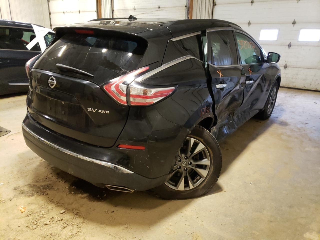 Photo 4 from auction – 2016 NISSAN MURANO S with VIN 5N1AZ2MH2GN123734